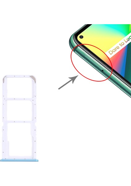 Oppo Realme 7i Için Tepsi + Mikro Sd Kart Tepsisi (Yurt Dışından) fırsatları