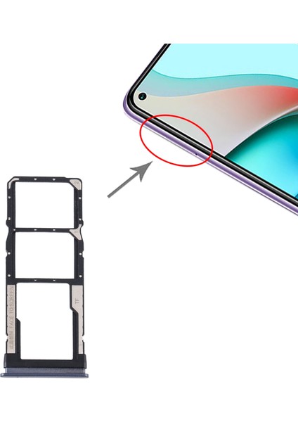 Xiaomi Redmi Note 9 5g Için Tepsi + Mikro Sd Kart Tepsisi (Yurt Dışından) fırsatları