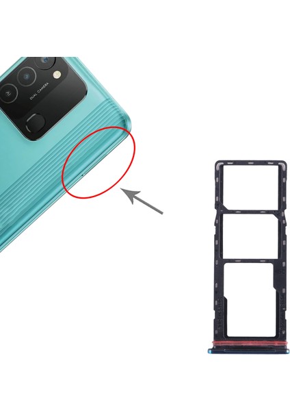 Tecno Spark 8t Sım + Tepsi + Mikro Sd Kart Tepsisi Için (Yurt Dışından) fırsatları