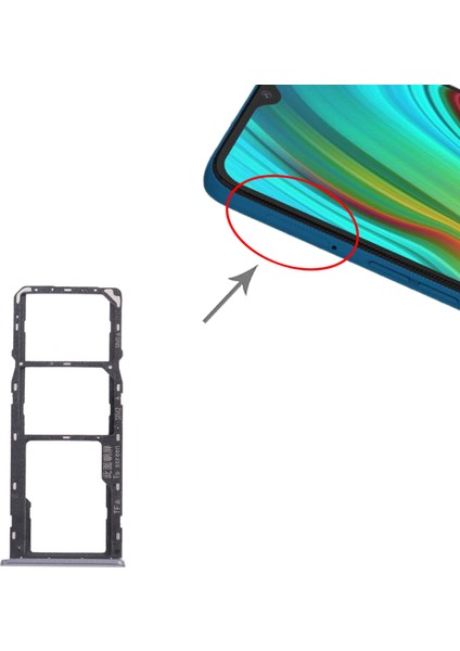 Oppo Realme C3 Için Tepsi + Mikro Sd Kart Tepsisi (Yurt Dışından) fırsatları