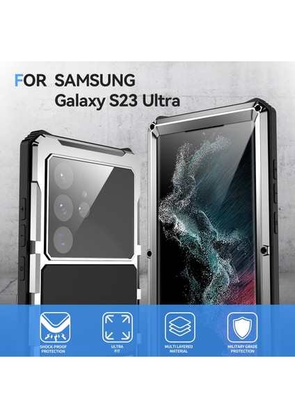 Samsung Galaxy S22 Ultra 5g Için Rj-56 Sağlam Telefon Kılıfı (Yurt Dışından) modelleri