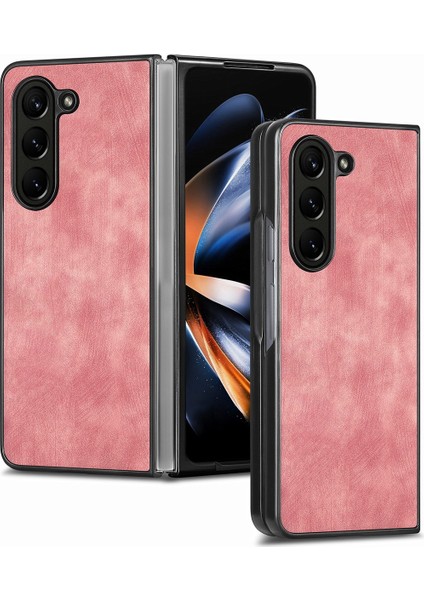 Deri Kılıf Pc Kılıfı Samsung Galaxy Z Fold6 (Yurt Dışından)