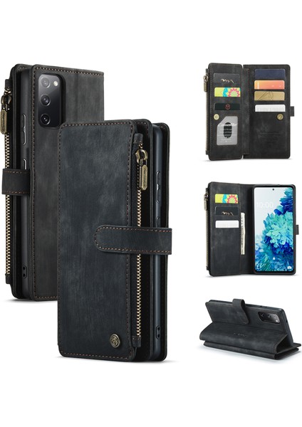 CASEME-C30 Pu + Tpu Kılıf Samsung Galaxy S20 Fe (Yurt Dışından)