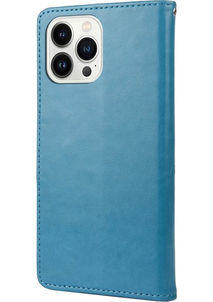 iPhone 14 Pro Için Çiçek Pu Kılıf (Yurt Dışından) modelleri