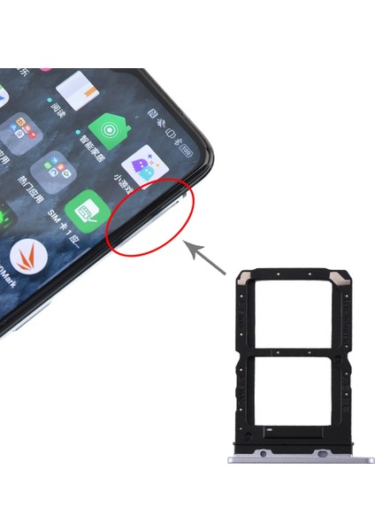 Realme X2 Pro Için Tepsi + Tepsi (Yurt Dışından)