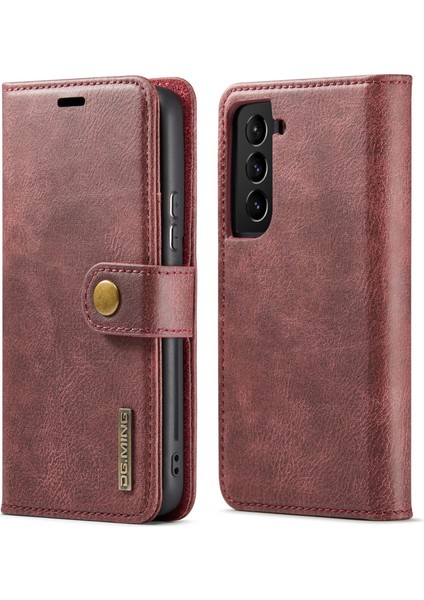 Samsung Galaxy S22+ 5g Için Crazy Horse Doku Pu Kılıf (Yurt Dışından)