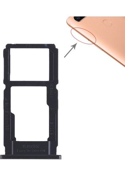 Oppo R11S Plus Için Tepsi + Mikro Sd Kart Tepsisi (Yurt Dışından)