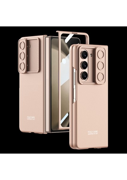 Samsung Galaxy Z Fold5 Için Gkk Sürgülü Camshid Kılıf (Yurt Dışından)