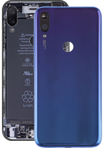 Xiaomi Mi Play Için Yan Tuşlu Arka Kapak (Yurt Dışından)