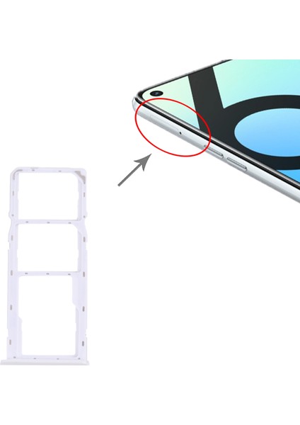 Oppo Realme 6i(Hindistan) Için Tepsi + Mikro Sd Kart Tepsisi (Yurt Dışından) fırsatları