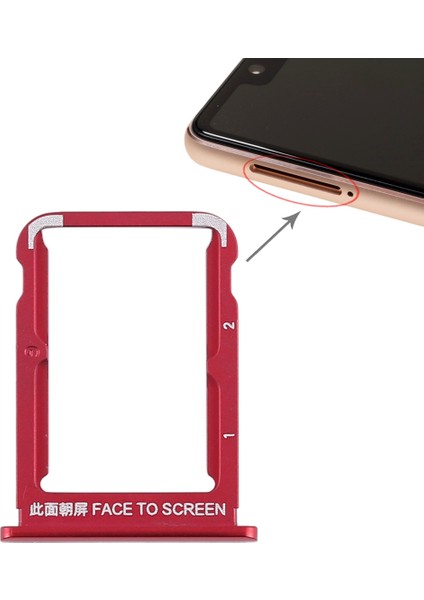 Xiaomi Mi 8 Se Için Tepsi (Yurt Dışından)