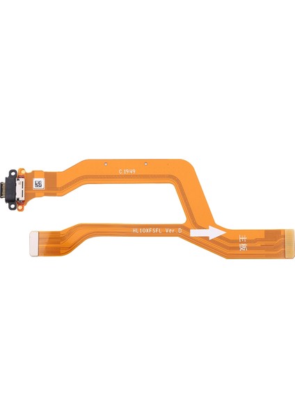 Huawei Honor V30 Için Şarj Bağlantı Noktası ve Anakart Flex Kablo (Yurt Dışından)
