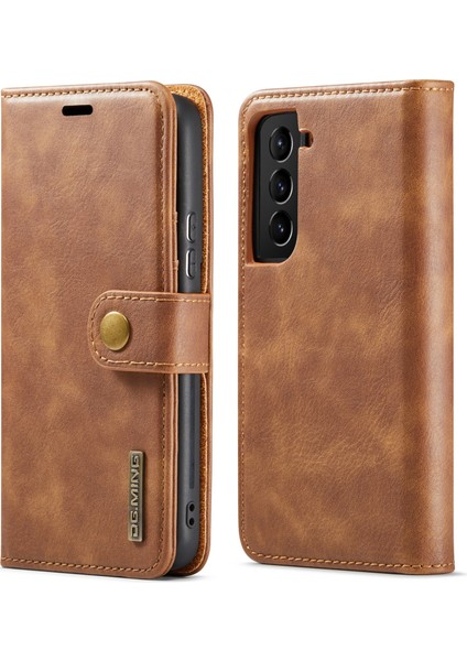 Samsung Galaxy S22+ 5g Için Crazy Horse Doku Pu Kılıf (Yurt Dışından)