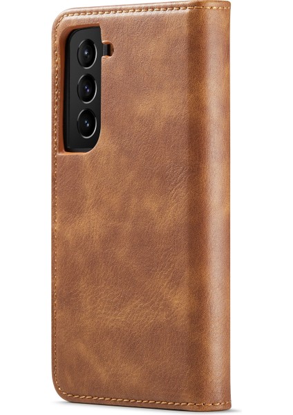 Samsung Galaxy S22+ 5g Için Crazy Horse Doku Pu Kılıf (Yurt Dışından) modelleri