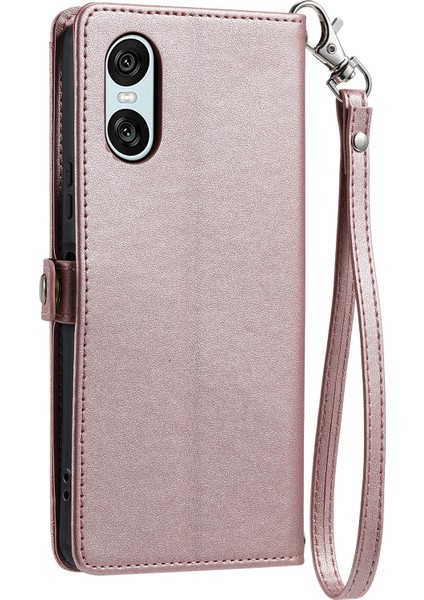 Sony Xperia 10 Vı Için Cüzdan Çoklu Kart Yuvası Pu Kılıf (Yurt Dışından) fırsatları