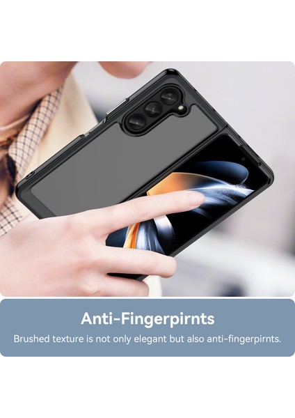 Samsung Galaxy Z Fold5 Için Akrilik + Tpu Telefon Kılıfı (Yurt Dışından) indirimleri