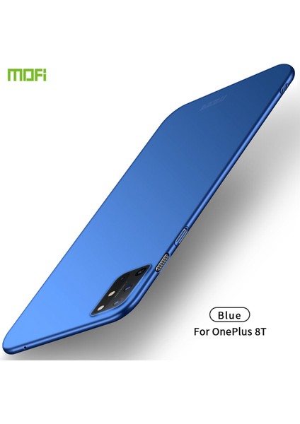 Oneplus 8t Mofı Buzlu Pc Için Ultra-Ince Sert Kılıf (Yurt Dışından)