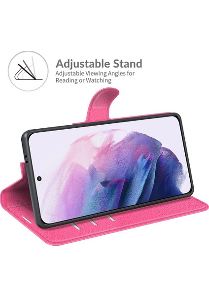 Samsung S22 Litchi Doku Çevirme Koruyucu Tpu Kılıf Galaxy S22 5g Için (Yurt Dışından) fırsatları