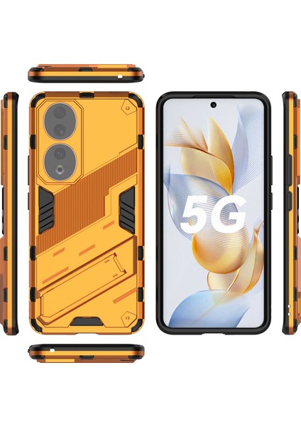 Honor 90 Için Punk Armor Pc + Tpu Kılıf (Yurt Dışından) modelleri