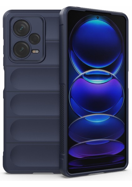Tpu + Flann Kılıfı Xiaomi Redmi Note 12 Pro+ Çin / Küresel (Yurt Dışından)