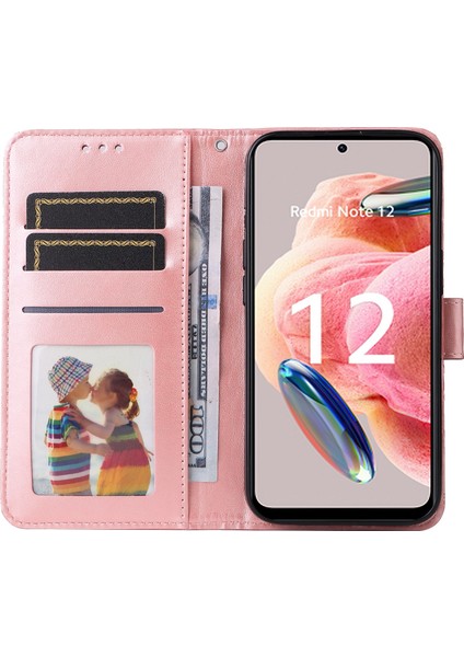 Xiaomi Redmi Note 12 4g Global Için Ayçiçeği Deri Kılıf (Yurt Dışından) fırsatları