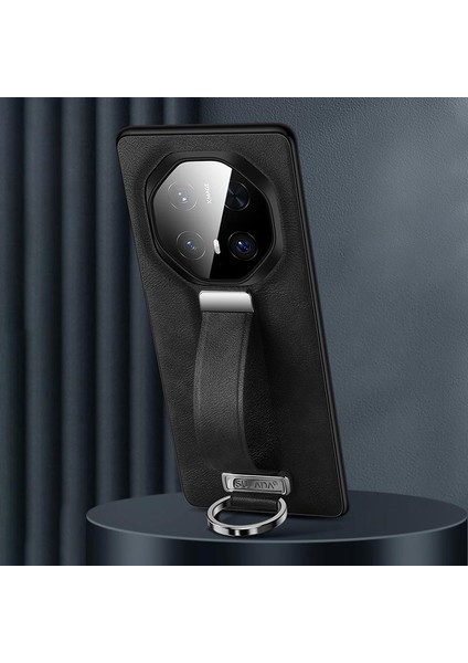Huawei Mate 70 Rs Ultimate Için Pc Hibrit Pu Doku Kılıfı (Yurt Dışından)
