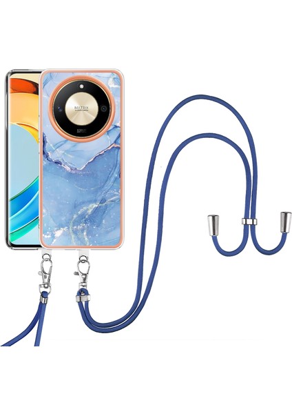 Honor X9B Için Kordonlu Mermer Imd Kılıf (Yurt Dışından) fiyatları