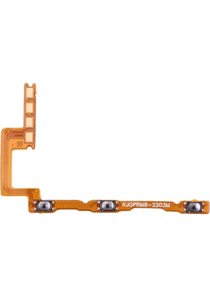 Oppo Realme 8 4g / Realme 8 Pro Için Güç ve Ses Esnek Kablosu (Yurt Dışından)