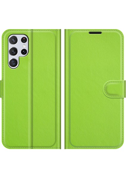 Samsung Galaxy S22 Ultra 5g Litchi Texture Flip Pu Kılıf Için (Yurt Dışından) fiyatları