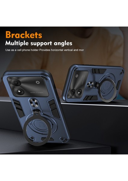 Zte Blade A34 / A54 Için Halka Tutucu Pc Hibrit Tpu Telefon Kılıfı (Yurt Dışından) indirimleri