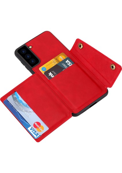 Samsung Galaxy S22+ 5g Için Çift Tokalı Pu + Tpu Kılıf (Yurt Dışından) indirimleri