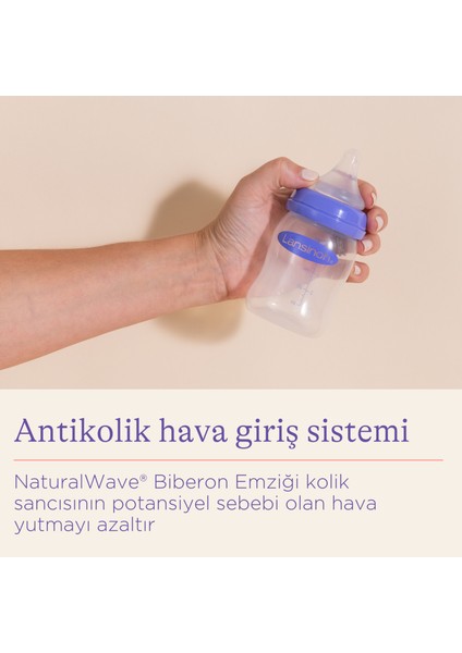 160 ml, 240 ml Biberon ve NaturalWave® Biberon Emziği Başlangıç Seti modelleri