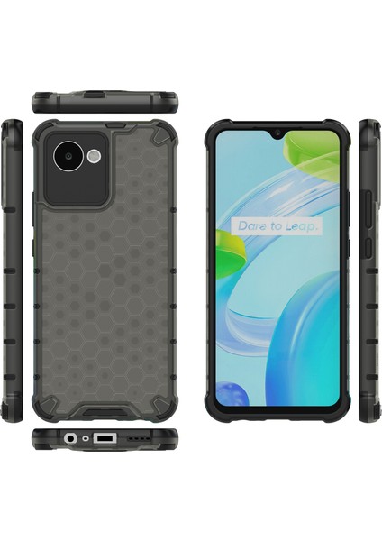 Oppo Realme C30 Için Petek Pc + Tpu Kılıf (Yurt Dışından) fiyatları