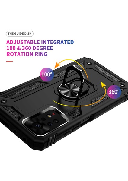 Xiaomi Redmi Note 11 Pro Için Darbeye Dayanıklı Tpu + Pc Kılıfı (Yurt Dışından) indirimleri
