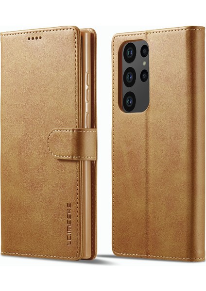 Samsung Galaxy S23 Ultra 5g Için Buzağı Dokulu Pu Kılıf (Yurt Dışından) fiyatları