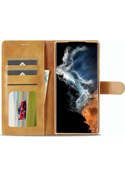 Samsung Galaxy S23 Ultra 5g Için Buzağı Dokulu Pu Kılıf (Yurt Dışından) fırsatları