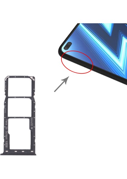 Oppo Realme 6 Pro Için Tepsi + Mikro Sd Kart Tepsisi (Yurt Dışından) fırsatları