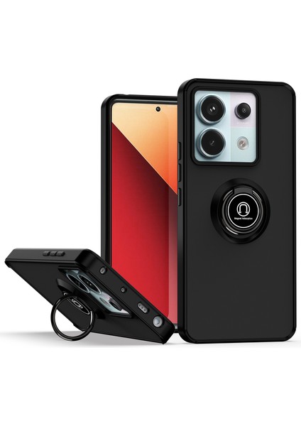 Xiaomi Redmi Note 13 Pro 5g Için Halkalı Tpu+Pc Telefon Kılıfı (Yurt Dışından)
