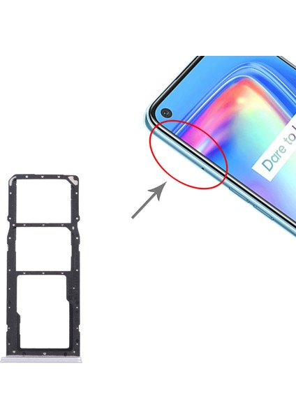 Oppo Realme 7 (Asya) Için Tepsi + Mikro Sd Kart Tepsisi (Yurt Dışından) fırsatları