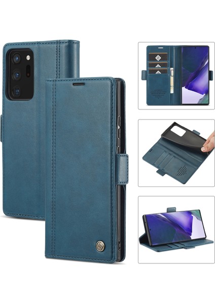 Samsung Galaxy NOTE20 Ultra Lc.ımeeke Pu + Tpu Kılıf Için (Yurt Dışından)