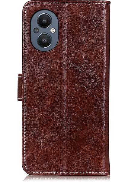 Oneplus Nord N20 5g Için Retro Crazy Horse Doku Kılıfı (Yurt Dışından) indirimleri