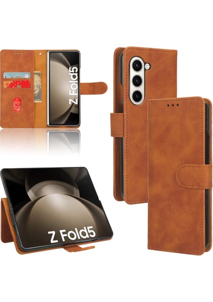 Samsung Galaxy Z Fold5 Için Cilt Fe Telefon Kılıfı (Yurt Dışından)