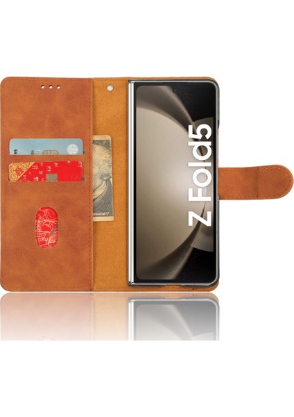 Samsung Galaxy Z Fold5 Için Cilt Fe Telefon Kılıfı (Yurt Dışından) fırsatları