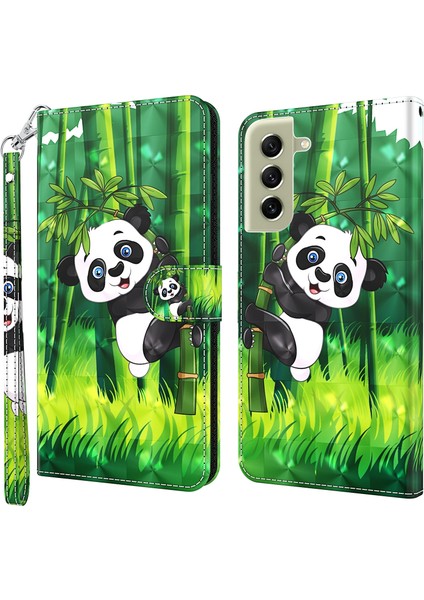 Samsung Galaxy S22 5g Için 3D Boyama Deri Kılıf (Yurt Dışından)