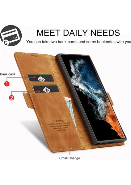 Samsung Galaxy S23 Ultra 5g Için Mikrofiber Deri Kılıf (Yurt Dışından) fırsatları