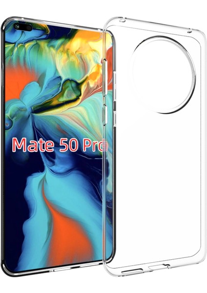 Huawei Mate 50 Pro Için Su Geçirmez Doku Tpu Telefon Kılıfı (Yurt Dışından)