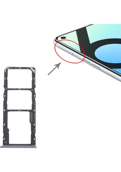 Oppo Realme 6i(Hindistan) Için Tepsi + Mikro Sd Kart Tepsisi (Yurt Dışından) fırsatları