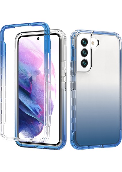 Samsung Galaxy S22 5g Için Gradyan Pc+Tpu Telefon Kılıfı (Yurt Dışından)