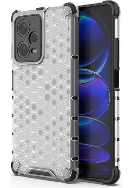 Xiaomi Redmi Note 12 Pro+ Çin / Global Için Honeycomb Pc + Tpu Kılıf (Yurt Dışından)