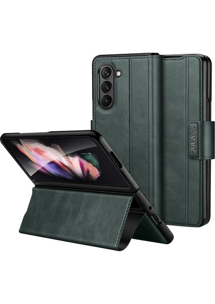 Samsung Galaxy Z Fold5 Için Her Şey Dahil Deri Kılıf (Yurt Dışından)